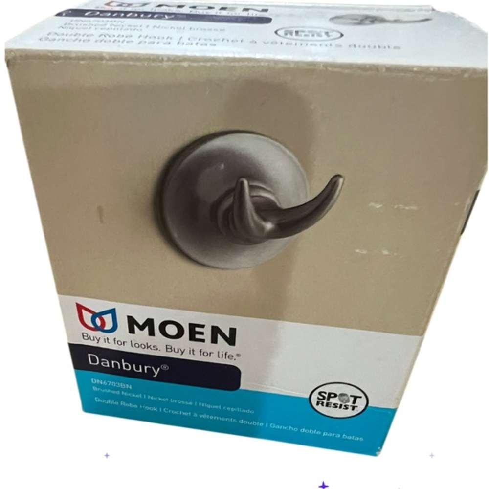 Moen Danbury Double Robe Hook